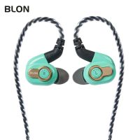 BLON BL-05s 3rd Generation 10มม.อัพเกรดคาร์บอนไดอะแฟรม In Ear หูฟัง HIFI หูฟังหูฟัง2Pin 0.78 BLON BL-03 BL03