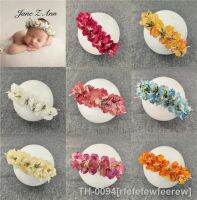 ♠ rfefefewfeerew Seda Design Headwear para crianças faixa de cabelo tingido recém-nascido Baby Flower Estúdio Tiro