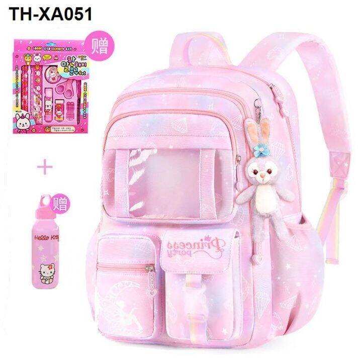 new-primary-school-students-schoolbags-for-grades-one-two-to-six-large-capacity-girls-cute-high-value-junior-high-backpacks