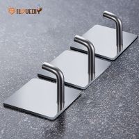 304 Stainless Steel Non-marking Hook / Nail-free Sticking Clothes Hook Storage Hook / Perforation-free Wall Hook For Bathroom Kitchen And Bedroom