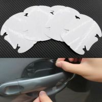 4PCS/Set Car Door Handle Invisible Decal Car Sticker Anti-scratch  Clear Door Bowl Handle Protection Sticker Car Accessories Door Hardware