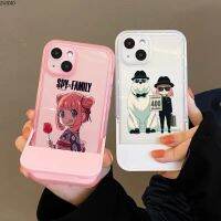 [ขายดี2023] เคสที่วางโทรศัพท์ลายการ์ตูนสายลับ X ครอบครัว Anya Forger สำหรับ iPhone 12 13 11 Pro Max X XR XS 14 7 8Plus