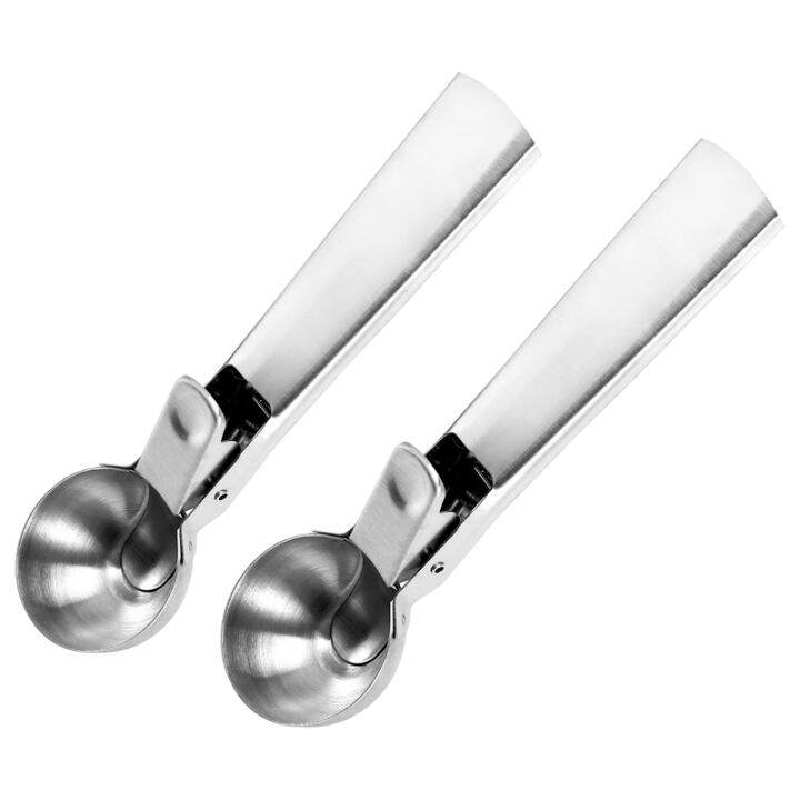 Ice Cream Scoop Stainless Steel Ice Cream Scooper with Easy Trigger
