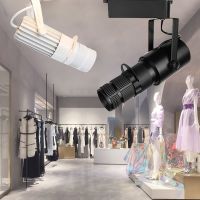 【LZ】♙  Led faixa de luz foco ajustável projeção 3w/7w/15w zoom spotlight bar restaurante café fundo iluminação ponto