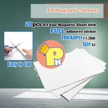 Flexible Magnetic Sheet with Adhesive