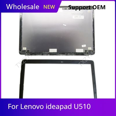 New Original For Lenovo ideapad U510 Laptop LCD back cover Front Bezel Hinges Palmrest Bottom Case A B C D Shell