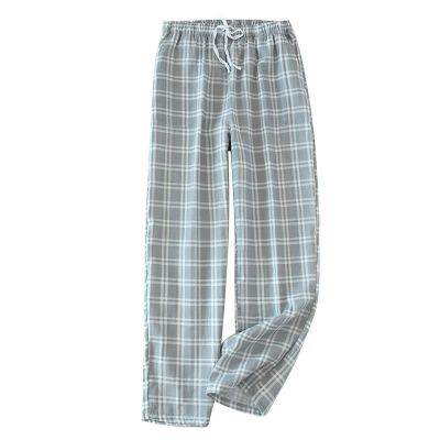 กางเกงลายสก๊อตถักSleepกางเกงชุดนอนผู้ชายกางเกงชุดนอนท่อนล่างชุดนอนชายชุดนอน