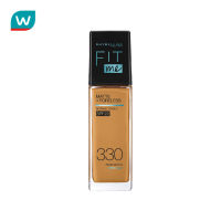 Maybelline เมย์เบลลีน ฟิตมี แมท แอนด์ พอร์เลส ฟาวเดชั่น 30 มล. #330 Toffee