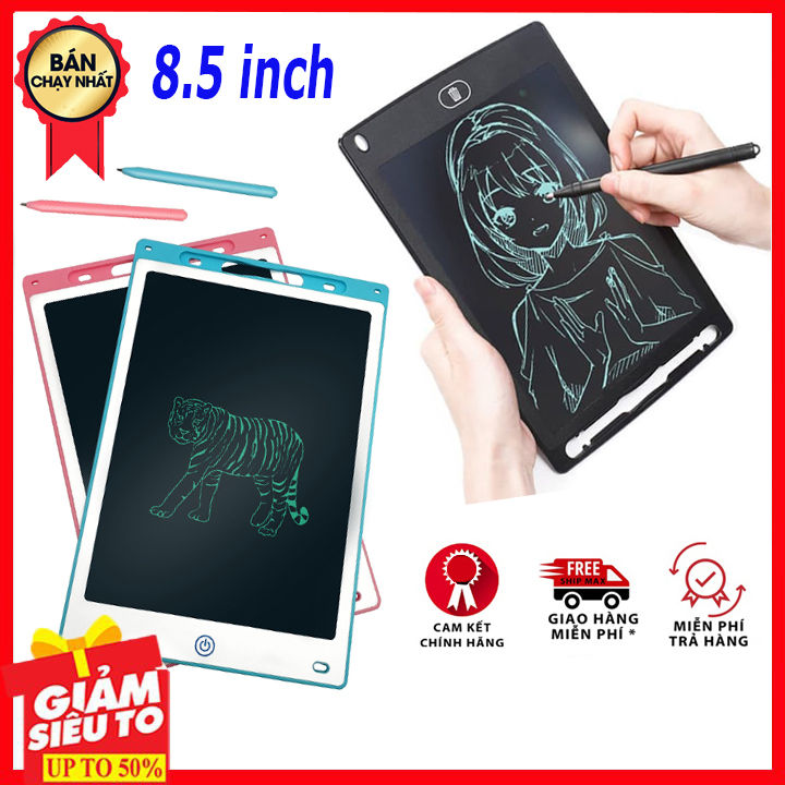 Bảng vẽ điện tử LCD 8.5 inch là một món quà tuyệt vời dành cho trẻ con của bạn! Với thiết kế hiện đại và chắc chắn, bảng vẽ này sẽ giúp trẻ con của bạn phát triển tư duy, kỹ năng vẽ và sáng tạo. Không chỉ là một công cụ hữu ích trong việc học tập, nó còn là một món đồ chơi thú vị cho các bé.