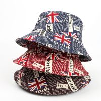 {คุณมีหมวก} ยูเนี่ยนแจ็คหมวกแก๊ปสำหรับทั้งชายและหญิง/Topi Bucket ควีน39; S Jubilee British Fisherman ถังเทศกาลฤดูร้อนประเทศอังกฤษหมวกพิมพ์ธง