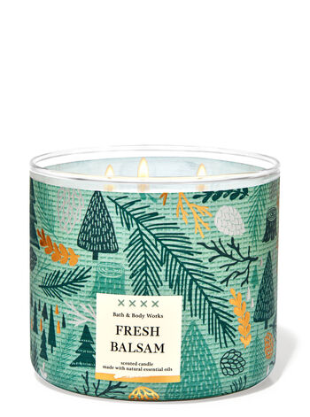 Nến Thơm Ba Bấc BBW FRESH BALSAM 3-Wick Candle | Lazada.vn