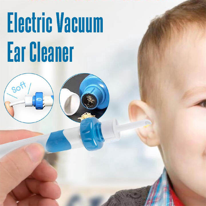 New Best Selling Electric Safe Cordless CEars Vacuum Ear Cleaner 2020