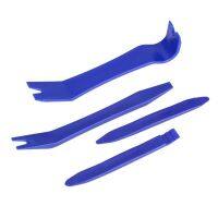 Panel Removal Tool,4 pcs Premium Auto Trim Upholstery Removal Kit Auto Car Dash Radio Door Clip Panel Trim Removal Tool Set Kit - Blue