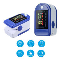 【Oximeter นิ้วมือ Omron】TFT นิ้วมือตัวหนีบวัดปริมาณออกซิเจนเลือดมอนิเตอร์วัดจุดอิ่มตัวของอ๊อกซิเจนชาร์จ Pulse Oximetry Monitor