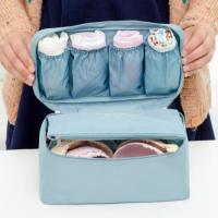 Waterproof Oxford Fiber Bra Underwear Socks Lingerie Handbag Organizer Bag Storage Case For Travel Trip