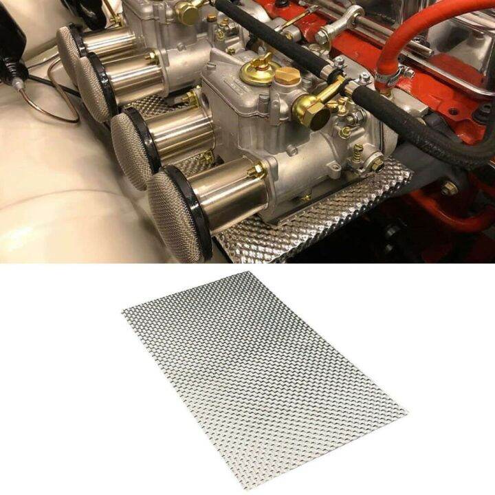 300mm X 500mm Embossed Aluminum Heat Shield Turbo Manifold Exhausts  Electrical | Lazada Singapore