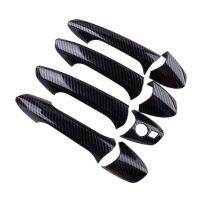 Haywood1 Exterior Door Handle Cover Trim Cap Set Carbon Texture for W246 W204 W212 X204 W166 W117 LHD