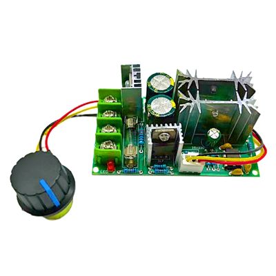 1 Piece DC Motor Speed Controller Stepless Speed Regulation Pulse Width PWM Controller DC 12V 24V 36V 48V 1200W