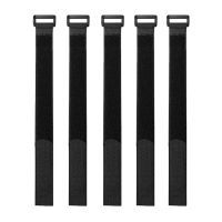 【CW】 5pcs Reusable Cable Ties Adjustable Multipurpose Fastening Straps and Cord Ties Wrap for Management