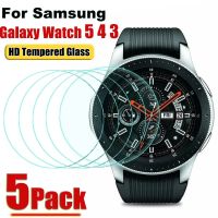 HD Tempered Glass for Samsung Galaxy Watch 5 4 3 42mm 44mm 40mm 46mm Guard Protector Film Watch4 Classic Screen Protectors Films Screen Protectors