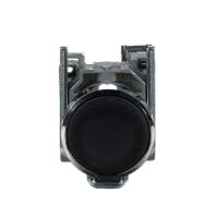 XB4BA21  :  สวิตซ์ปุ่มกดหัวเรียบ-เด้งกลับ, Ø22mm, แบบโลหะ, สีดำ, 1NO - Schneider Electric - PushButtons by pik2pak.com