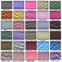 HOT LOZKLHWKLGHWH 576[ร้อน W] 1ชิ้น100FT 30สี550 Paracord ร่มชูชีพสายเชือกเส้นเล็ก Mil S PEC ประเภท III 7 S Trand Core สำหรับการอยู่รอดชุดหัวเข็มขัดสร้อยข้อมือ