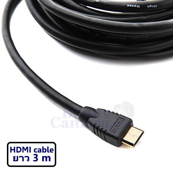 สาย-hdmi-ใช้ต่อกล้องโซนี่-nex-5n-5r-5t-6-7-f3-slt-a57-a65-a77-a99-เข้ากับ-hd-tv-projector-cable-for-sony