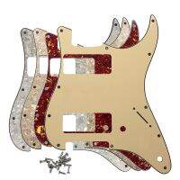 Pleroo ชิ้นส่วนกีตาร์2 P90 PICKGUARD กีตาร์สำหรับเรา11รูสกรู Strat 2 P90มีหลายสีให้เลือก