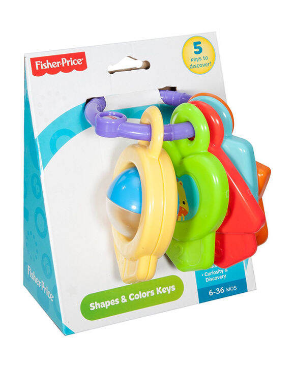 Fisher-Price Shapes & Colors Keys | Lazada PH