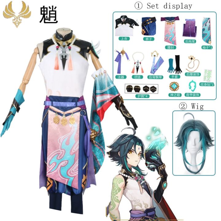 Anime Genshin Impact Xiao Cosplay Costume Carnival Halloween Party Performance Outfit Game Suit Uniform Drop Ship | Lazada.vn Anime Genshin Impact Xiao Cosplay Costume Carnival Halloween Party Performance Outfit Game Suit Uniform Drop Ship | Lazada.Vn