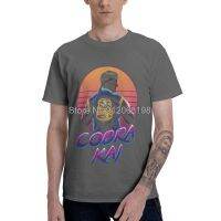 Cobra Rad Kai In Retrowave 80s Aesthetics T-Shirt Men Fashion T Shirt Short Sleeve The Karate Kid Tshirt Cotton Tee Tops Clothes 4XL 5XL 6XL