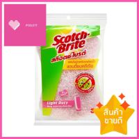 ฟองน้ำพร้อมใยขัด SCOTCH-BRITE ANTIBACTERIAL 3x4 นิ้ว สีชมพูSCRUB SPONGE SCOTH-BRITE ANTIBACTERIAL 3X4IN PINK **คุ้มที่สุดแล้วจ้า**