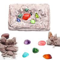 Education Toy Random Treasure Creative Gypsum Raw Materials Stone Children Toy Fossil Kit Simulated Treasure Excavation