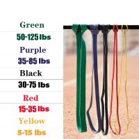 Unisex Fitness Band Pull Up Elastic Rubber Bands Resistance Loop Energy Set Home Gym Workout Expander Strengthen Trainning