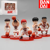 7เซนติเมตร S Lam Dunk อะนิเมะตัวเลข Sakuragi Hanamichi บาสเกตบอลทีมรูปน่ารัก Q หุ่นพีวีซีรูปปั้นรุ่นตุ๊กตาของขวัญของสะสม