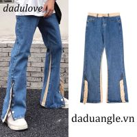 CDO DaDulove New American Ins Multi-button Slit Jeans High Waist Loose Wide Leg Pants Fashion Womens Clothing