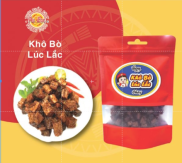 Khô Bò Lúc Lắc Chay Âu Lạc 50g