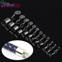 OlingArt 2 3 4 5 6 7 8 9 11 มม.สร้อยคอรอบหนังCRIMPS End CAPSกุ้งก้ามกรามclasp Fastener 12pcs DIYเครื่องประดับทำ-GEIWH MALL