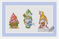 Dwarf series-02 Counted 16CT 14CT 18CT DIY Cross Stitch Sets Chinese Cross-stitch Kits Embroidery Needlework