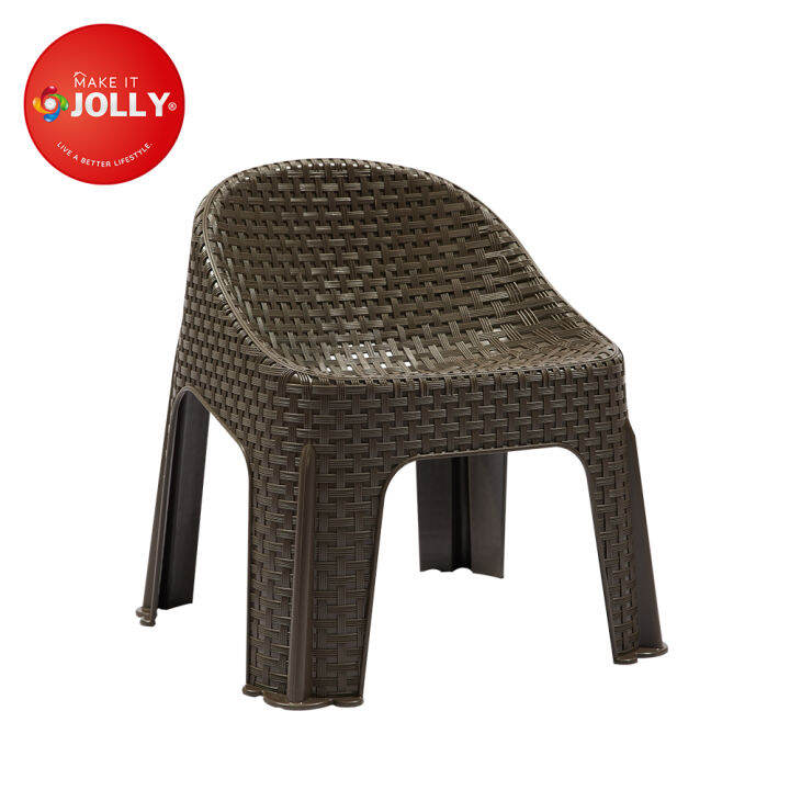 Jolly Plastic Rattan Kiddie Chair Medium | Lazada PH