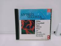 1 CD MUSIC ซีดีเพลงสากล ANDRES SEGOVIA Milan, Frescobalbo, Bach, Weiss, Sor, Mendelssohn Barthology, Albenz  (N6D27)