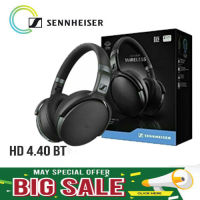 (คลังสินค้าพร้อม) Sennheiserhd 4.40BT ไร้สายหูฟังบลูทูธชุดหูฟัง Hi-Fi หูตัดเสียงรบกวนพร้อมไมโครโฟนหูฟังพับได้