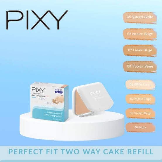 [promo] PIXY Two Way Cake Perfect Fit Refill 12.2gr/ isi ulang bedak ...