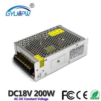 【hot】♞✐ Small Volume Output Switching power supply 200W 18V 11A 110 220V to DC18V SMPS for Strip Print