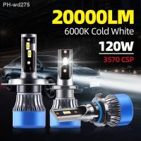 TEENRAM H4 LED H7 Headlight 20000LM CSP Chip LED H1 H11 H8 H9 9005 HB3 9006 HB4 120W 6000K Lamp Bulb Turbo Fog Light 12V 24V