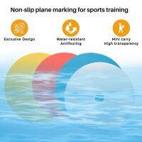 10Pack Flat Disc Markers Non-Slip Spots Markers Football Basketball Sports Speed Agility Training Markers
