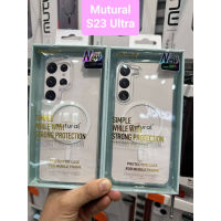 S23 Ultra Case Mutural Wireless Charging Transparent  เคสใส รองรับ ชาร์จแม่เหล็ก ( พร้อมส่ง ในไทย )