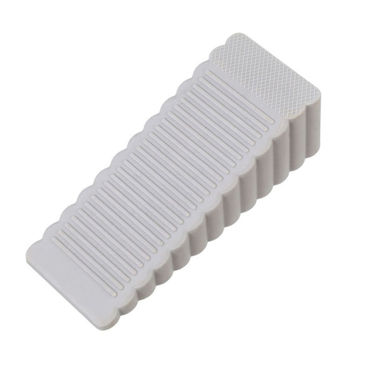 Safety Rubber Door Stopper Doorstops Reusable Shock Absorbent Block ...