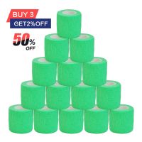 【LZ】 1/6/10 pcs light green Gauze Medical Bandage Self-adhesive Breathable Elastic Bandages for Sports Fixing Finger Wrist Leg