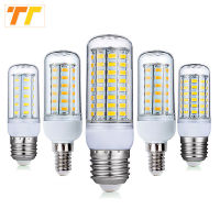 【▼Hot Sales▼】 dongdangx59 โคมไฟแอลอีดีสปอร์ตไลท์ E27หลอดไฟข้าวโพด E14 24 36 48 56 69 72 96Led Smd 5730 220V เทียนไฟระย้าสปอตไลท์ Led